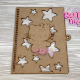 LIBRETA KITY ESTRELLAS CALADAS