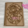 LIBRETA ROSA BELLA Y BESTIA